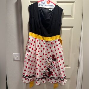 Disney Parks Authentic Minnie Figaro XL Dress